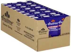 Fruitree Clear Apple Nectar (24 x 200 ml) | Shop Online