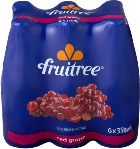 Fruitree Red Grape Nectar (6 x 350 ml) | Shop Online