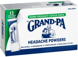 Grand-Pa Headache Powders Powder (1 Unit) | Shop Online