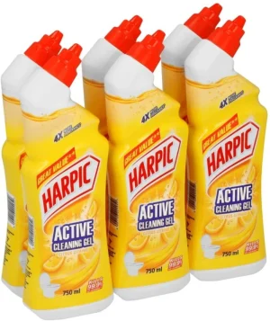 Harpic Active Cleaning Citrino Citrus Gel Toilet Cleaner (6 x 750 ml) | Shop Online
