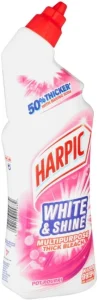 Harpic White & Shine Multipurpose Thick Bleach Floral Liquid Toilet Cleaner (6 x 750 ml) | Shop Online