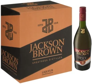 Jackson Brown Greatness Distilled Spiced Liqueur (Pack of 6 x 750 ml) | Shop Online