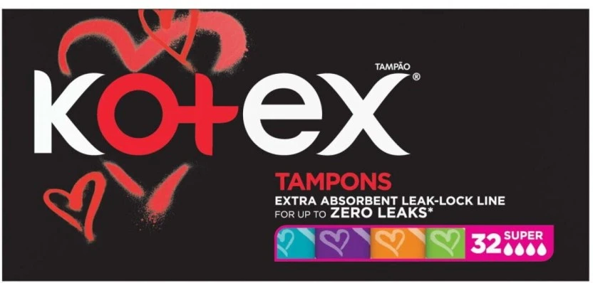 Kotex Designer Tampons - Super (Pack of 32) | Shop Online