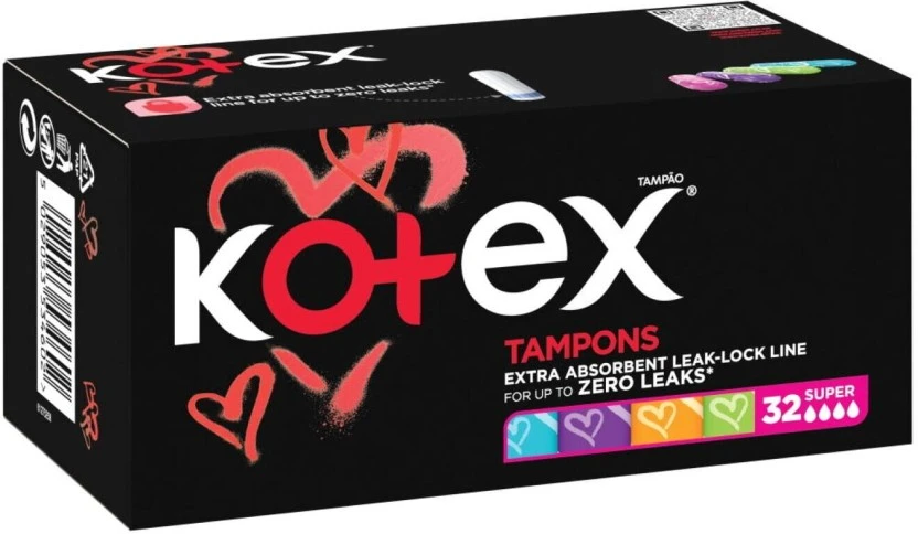 Kotex Designer Tampons - Super (Pack of 32) | Shop Online - Image 4