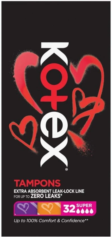 Kotex Designer Tampons - Super (Pack of 32) | Shop Online - Image 2