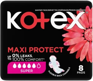 Kotex Super Maxi Protect Maxisize Sanitary Pad (Pack of 8) | Shop Online