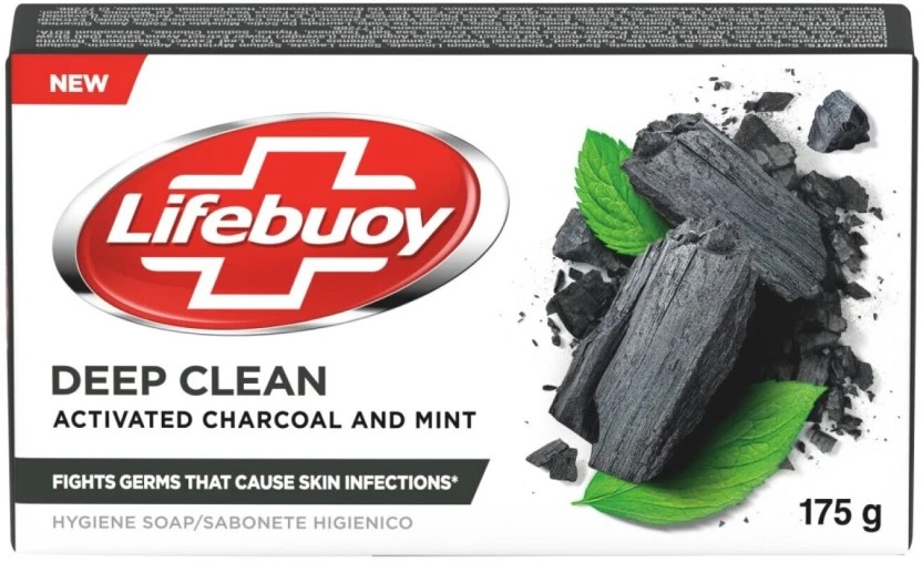 Lifebuoy Deep Clean Activated Hygiene Soap Charcoal & Mint (6 x 175 g) | Shop Online - Image 3