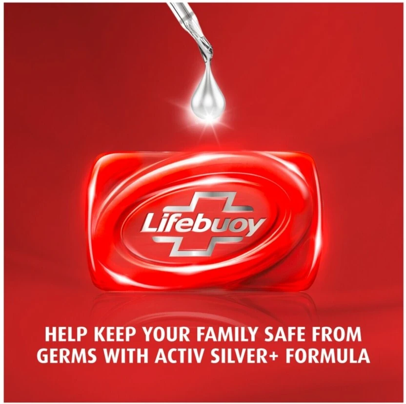 Lifebuoy Germ Protection Hygiene Soap Fresh (6 x 100 g) | Shop Online - Image 3