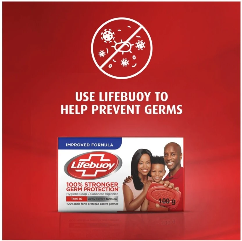 Lifebuoy Germ Protection Hygiene Soap Fresh (6 x 100 g) | Shop Online - Image 4