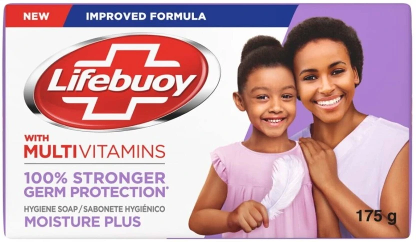 Lifebuoy Germ Protection Moisture Plus Hygiene Soap (175 g) | Shop Online