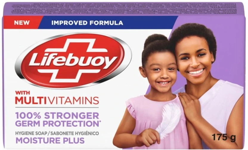 Lifebuoy Germ Protection Moisture Plus Hygiene Soap (175 g) | Shop Online - Image 2