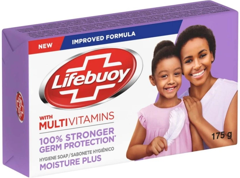 Lifebuoy Germ Protection Moisture Plus Hygiene Soap (175 g) | Shop Online - Image 3