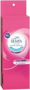 Lil-Lets Dispenser, Mini Tampons (Pack of 60) | Shop Online