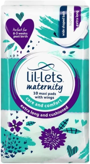 Lil-Lets Maternity Pads Xtra Long Unscented Regularsize Sanitary Pad (Pack of 10) | Shop Online