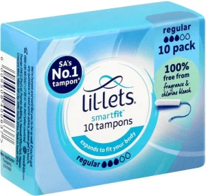 Lil-Lets Smartfit Regular Tampons (Pack of 10) | Shop Online