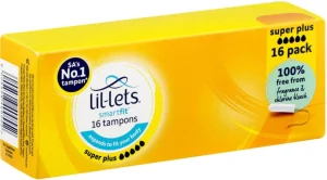 Lil-Lets Smartfit Super Plus Tampons (Pack of 16) | Shop Online