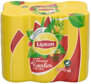 Lipton Fruit Flavoured Rooibos Iced Tea (6 x 300 ml) | Shop Online