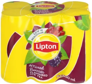 Lipton Mixed Berries Flavoured Ice Tea (6 x 300 ml) | Shop Online