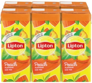 Lipton Peach Flavoured Iced Tea (6 x 200 ml) | Shop Online