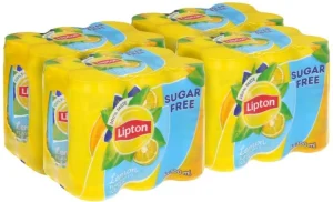 Lipton Sugar Free Lemon Flavoured Iced Tea (24 x 300 ml) | Shop Online