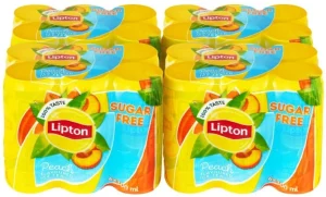 Lipton Sugar Free Peach Flavoured Iced Tea (24 x 300 ml) | Shop Online