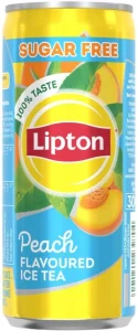 Lipton Sugar Free Peach Flavoured Iced Tea (300 ml) | Shop Online