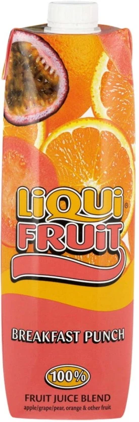 Liqui Fruit Breakfast Punch 100% Juice Blend (12 x 1 L) | Shop Online