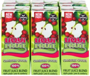 Liqui Fruit Cranberry Cooler 100% Juice Blend (6 x 200 ml) | Shop Online
