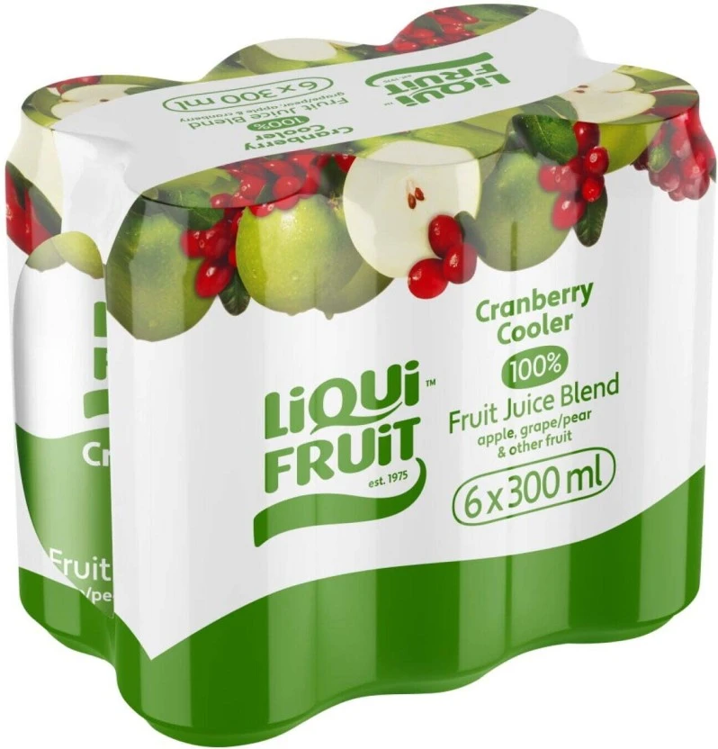 Liqui Fruit Cranberry Cooler 100% Juice Blend (6 x 300 ml) | Shop Online - Image 3