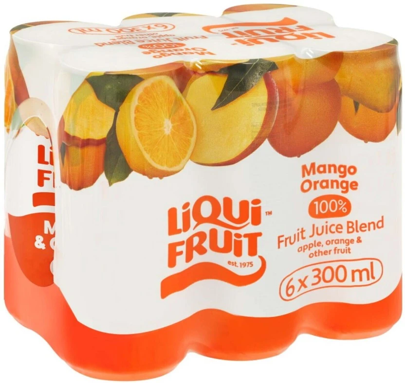 Liqui Fruit Mango & Orange 100% Juice Blend (6 x 300 ml) | Shop Online - Image 2