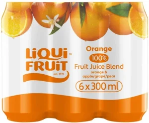 Liqui Fruit Orange 100% Juice Blend (6 x 300 ml) | Shop Online
