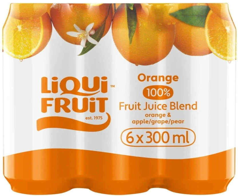 Liqui Fruit Orange 100% Juice Blend (6 x 300 ml) | Shop Online