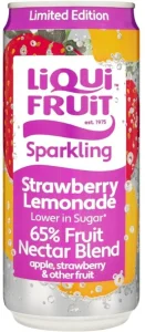 Liqui Fruit Sparkling Strawberry Lemonade (24 x 300 ml) | Shop Online