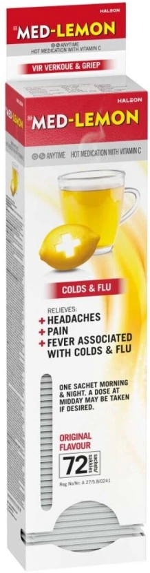 Med-Lemon Dispenser Vitamin C Powder (72 x Strip) | Shop Online