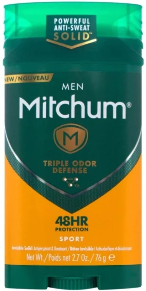 Mitchum Invisible Solid Deodorant Men Sport Spray - For (76 g Pack of 6) | Shop Online