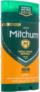 Mitchum Invisible Solid Deodorant Men Sport Spray – For (76 g) | Shop Online
