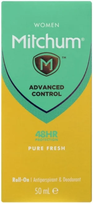 Mitchum Roll On Female Pure Fresh Deodorant - For Women (50 ml) | Shop Online