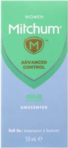 Mitchum Roll On Unscented Deodorant – For Women (50 ml) | Shop Online