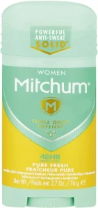 Mitchum Stick Pure Fresh Deodorant – For Women (76 g Pack of 6) | Shop Online