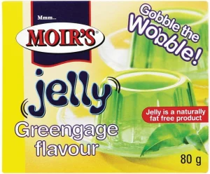 Moir's Greenage Flavour Jelly Powder Crystals  (48 x 80 g) | Shop Online