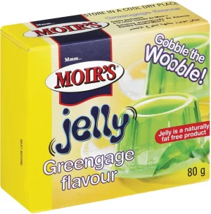 Moir's Greenage Flavour Jelly Powder Crystals  (6 x 80 g) | Shop Online