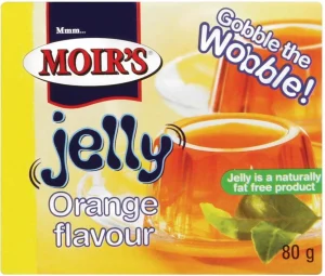 Moir's Orange Flavour Jelly Powder Crystals  (48 x 80 g) | Shop Online