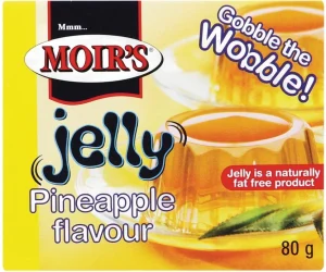 Moir's Pineapple Flavour Jelly Powder Crystals  (6 x 80 g) | Shop Online