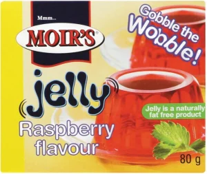 Moir's Raspberry Flavour Jelly Powder Crystals  (80 g) | Shop Online