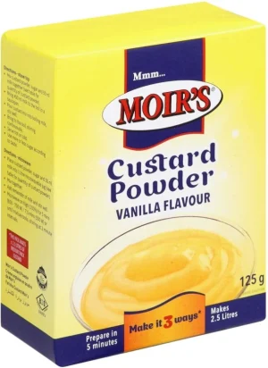 Moir's Vanilla Flavour Custard Powder  (125 g) | Shop Online