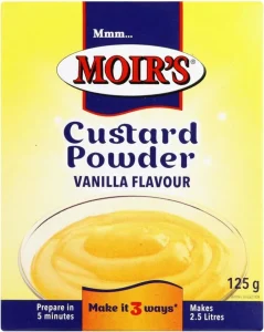 Moir’s Vanilla Flavour Custard Powder  (72 x 125 g) | Shop Online
