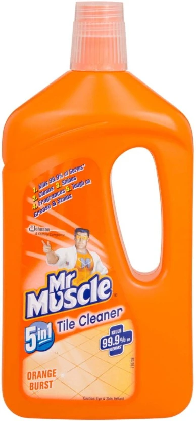 Mr Muscle 5 in 1 Tile Cleaner Orange Burst (6 x 750 ml) | Shop Online