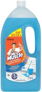 Mr Muscle Tile Cleaner Shine & Fragrances Mountain Fresh  (1.5 L) | Shop Online