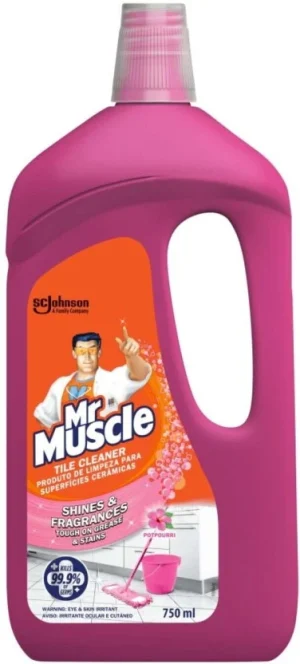 Mr Muscle Tile Cleaner Shine & Fragrances Potpourri  (6 x 750 ml) | Shop Online