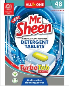 Mr. Sheen Detergent Tablets Dishwashing (48 Tablet) | Shop Online